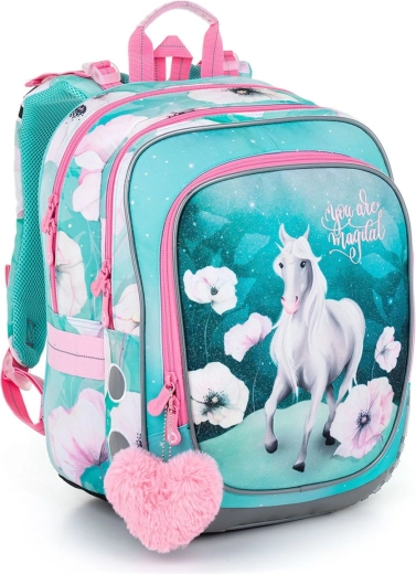 Lightweight unicorn school backpack Topgal Endy