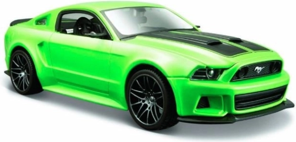 Kollektsioneerimismudel FORD Mustang Street Racer 1:24, roheline