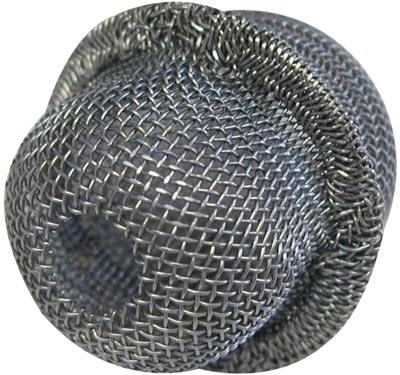 Metal mesh mantle for propane-butane lamp