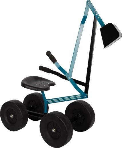 small foot laste šaapatav kaevur ratastega, sinine