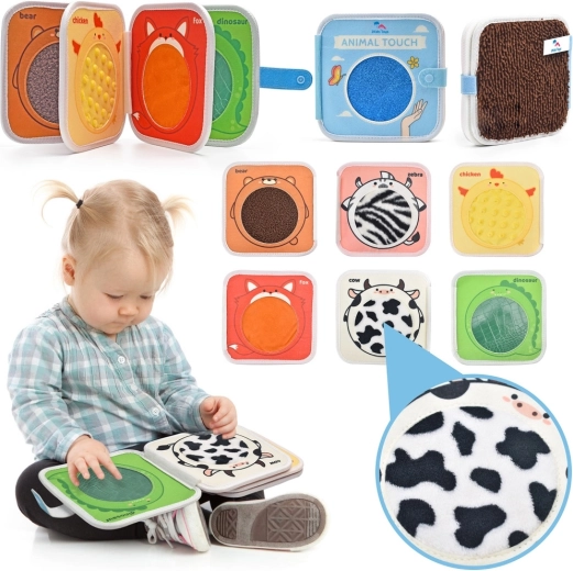 2Kids Toys sensory book animals - 1 piece