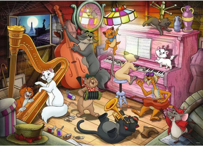 Ravensburger pusle Disney Aristokassid 1000 tükki