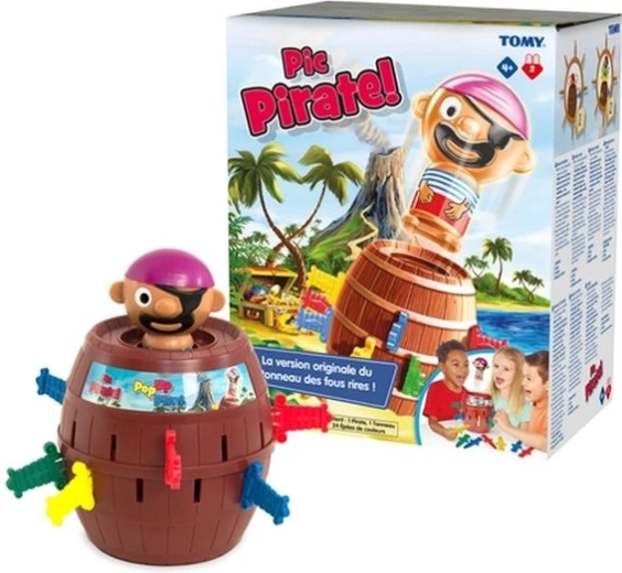 Tomy game Barrel with a Pop-Up Pirate