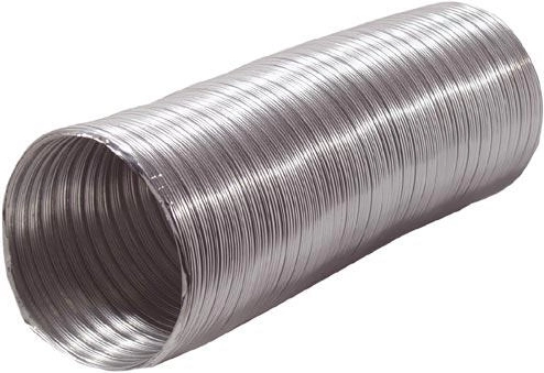 Flexible aluminum duct, diameter 125 mm, length 230–1000 mm