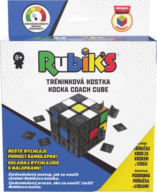 Rubiku treeningkuubik 3×3 numbritega – õppevahend Coach Cube