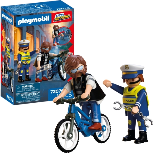 Playmobil City Action – rattavargus tarvikutega, 11 osa
