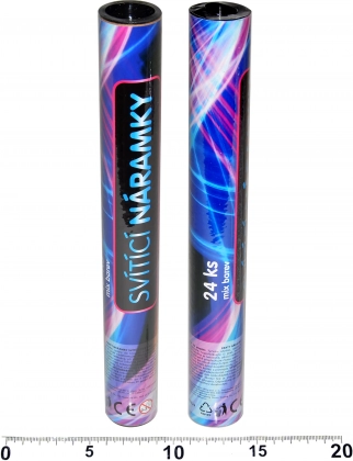 Helenduvad käevõrud – 24 tk torus