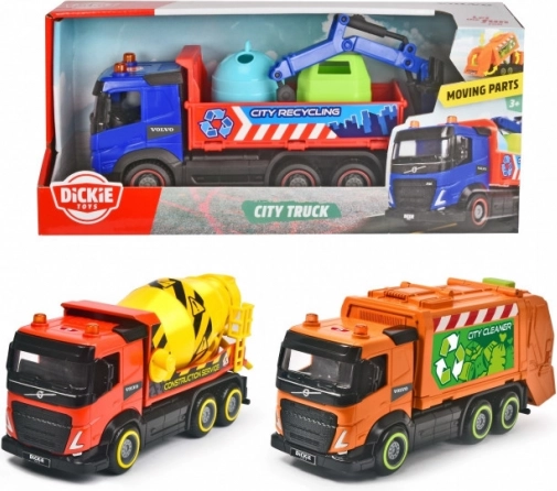 Linnasõidukid VOLVO FM – betoonisegisti, taaskasutus- ja prügiveok – 1 tk