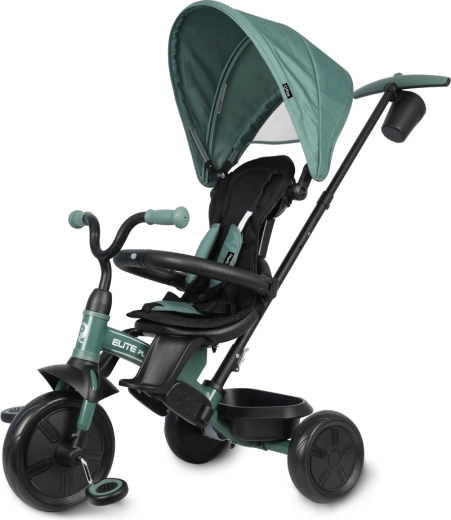 Qplay elite platinum green tricycle