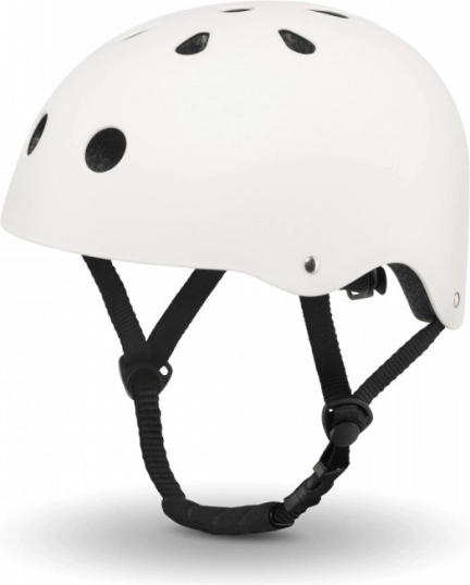 Laste jalgrattakiiver Lionelo Helmet White