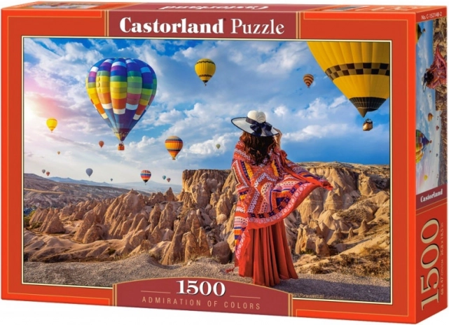 Puzzle 1500 Pieces Admiration of Colors