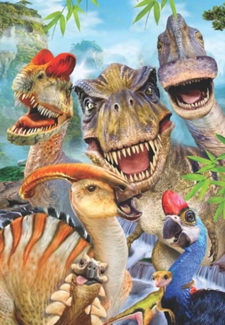 Dinosaur Selfie Puzzle 260 Pieces ANATOLIAN