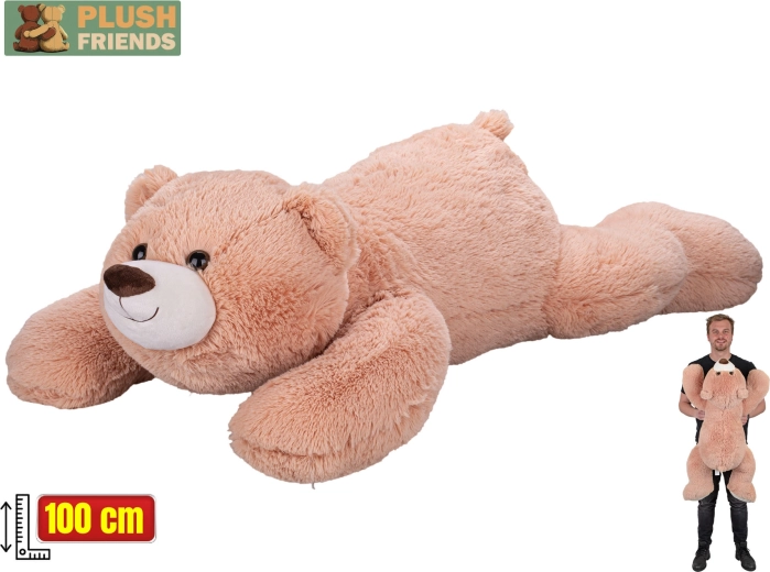 Pehme mängukaru Plush Friends 100 cm lamav