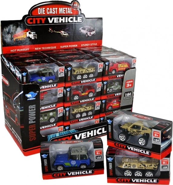 Metallist auto või lennuki mudel 1:64