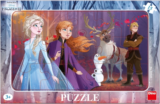 Pusle Frozen II Kristoffiga – 15-osaline aluspusle
