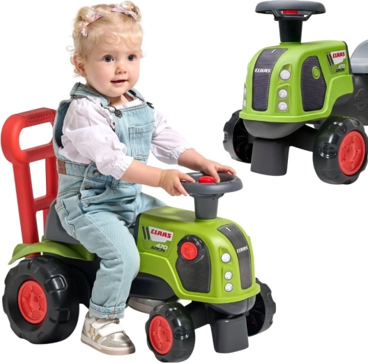 Falki lükatav traktor Baby Claas Arion 470 signaaliga