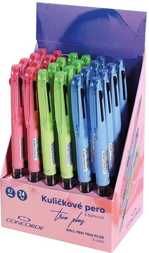 CONCORDE Trio Plus Ballpoint Pen, three-color