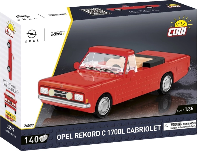 Cobi Opel Rekord C 1700L kabriolett 1:35 - 1 tk