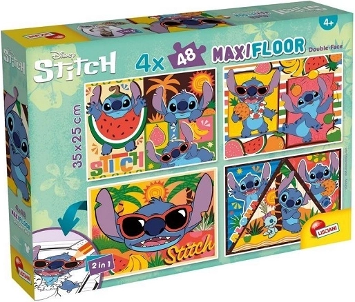 Lisciani Disney põrandapusle maxi 4x48 Stitch