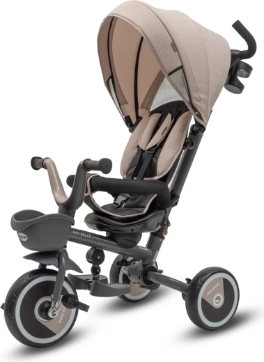 Baby Mix 5-in-1 Relax 365° Children's Tricycle, Beige