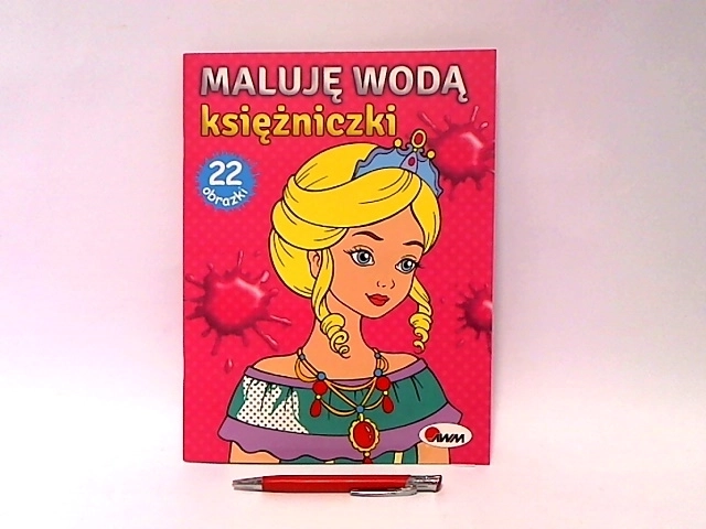 Veevärviraamat Printsessi motiividega