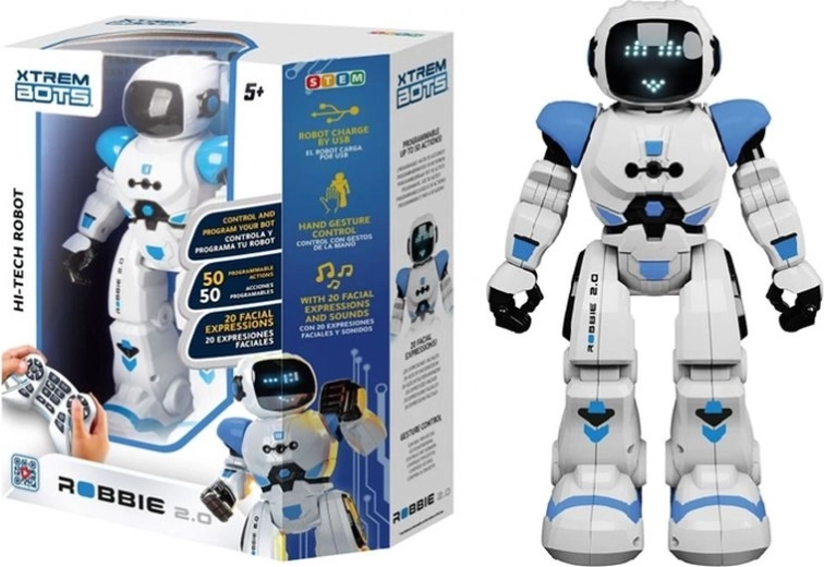 Xtrem Bots Robbie 2.0 – interaktiivne programmeeritav kaugjuhitav robot