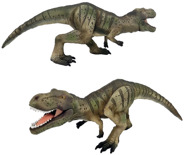 Bullyland tyrannosaurus rex – käsitsi maalitud dinosaurusfiguur