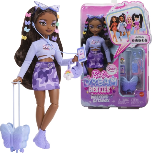 Barbie Dream Besties nädalavahetuse reisikomplekt Weekend Getaway
