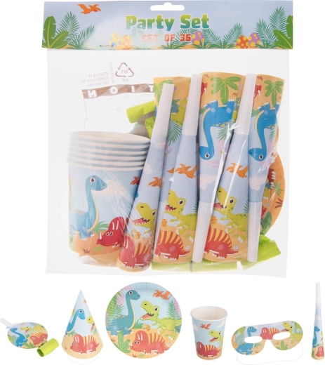 Paberist peokomplekt Dino (36 tk)