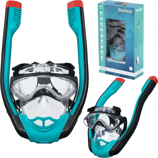 Täisnäomask L/XL Bestway snorkeldamiseks