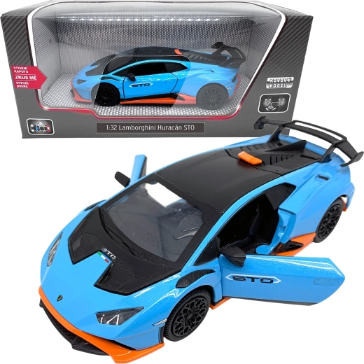 Metallmudel 1:32 LAMBORGHINI HURACÁN STO sinine