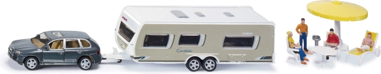 Siku Super Passenger Car with Caravan