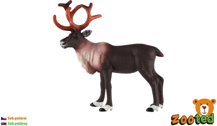 Põhjapõdra plastfiguur 15 cm