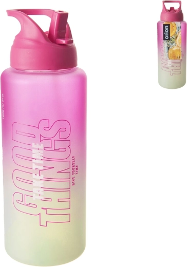 Moly tritaanpudel 1 l roosa-roheline