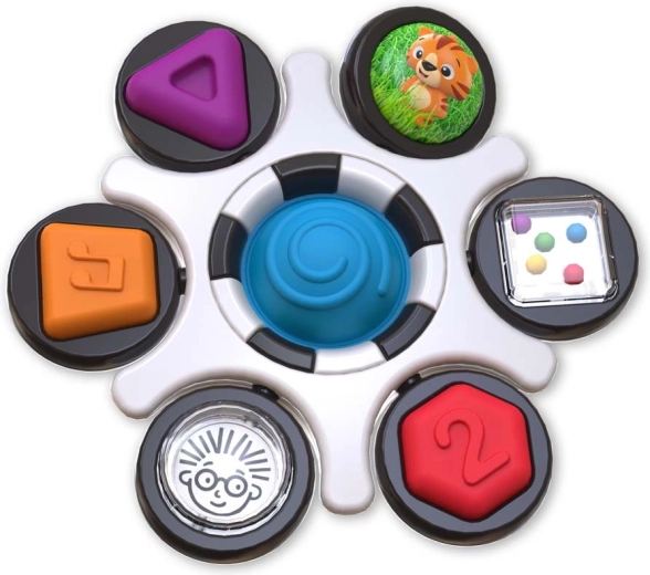 Sensoorsete mänguasi Baby Einstein Curiosity Clutch beebidele 3k+