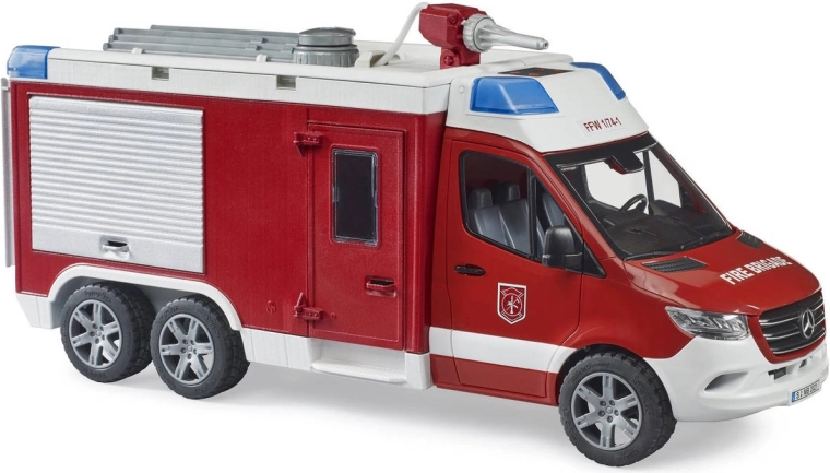 Bruder MERCEDES-BENZ Sprinter Fire Truck with Light and Sound 1:16