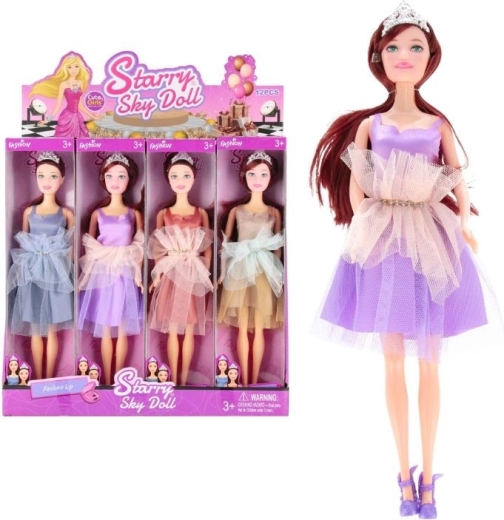 Stylish fashion doll brunette 29 cm (4 variants)