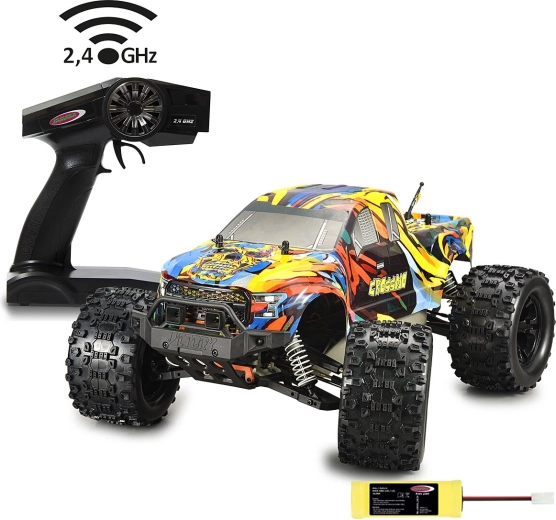 Jamara Crossmo monster truck 4WD 1:10 NiMH-akuga