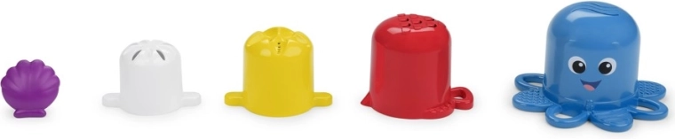 Baby Einstein Opus Stack & Stream – stacking and water cups, set of 5