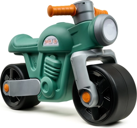 Falk tõukeratas-mootorratas Moto Premier vintage roheline