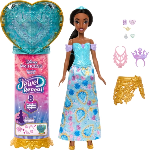 Mattel Disney Princess Jewel Reveal nukk Jasmiin koos tarvikutega