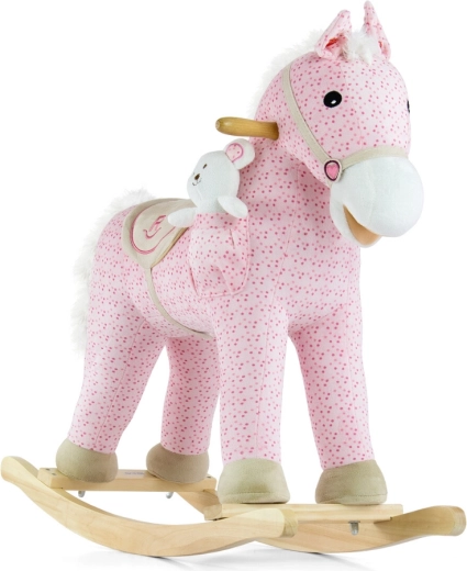 Milly Mally kiikhobune Pony roosa