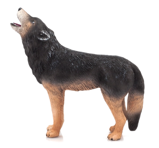 Mojo howling wolf figurine – medium