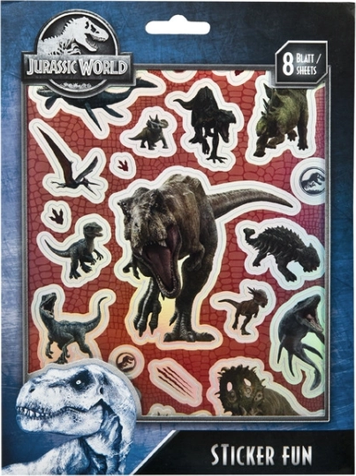 Jurassic Worldi kleepsukomplekt