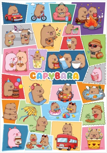 Educa puzzle CapyFun 300 pieces