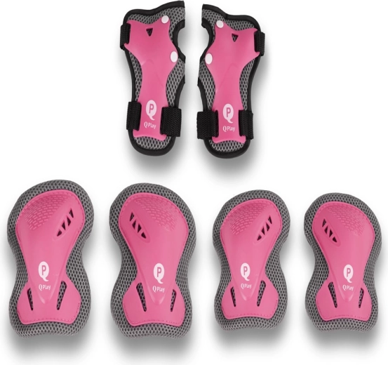 Qplay laste kaitsmed roosad S (3–5 aastat)