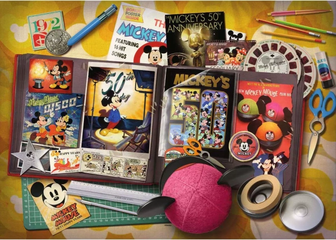 Ravensburger pusle Disney Mickey – juubeliväljaanne 1000 tükki