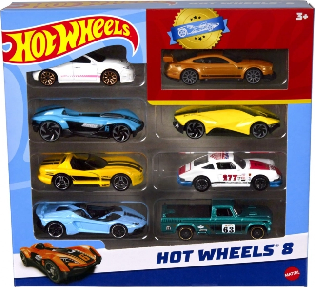 HOT WHEELS autode komplekt 8 tk