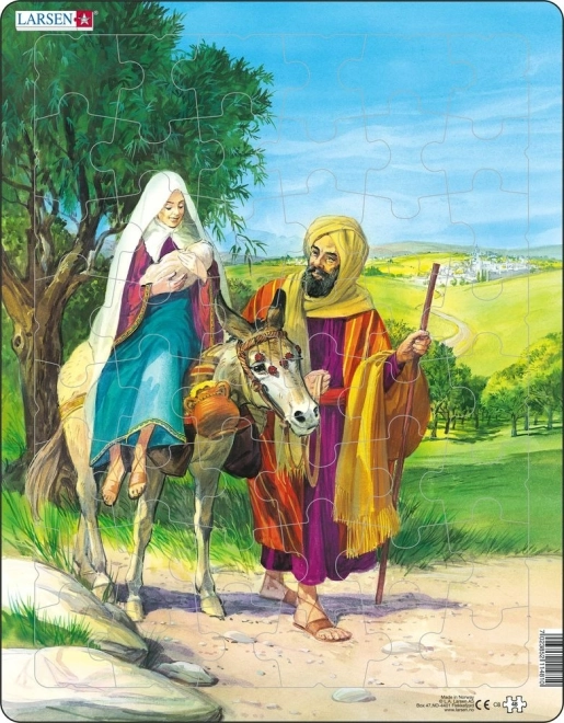 Larsen Puzzle Journey to Egypt 48 pieces