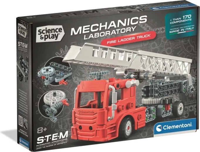 Clementoni Science&Play Mehaanikalabor Redeliga tuletõrjeauto